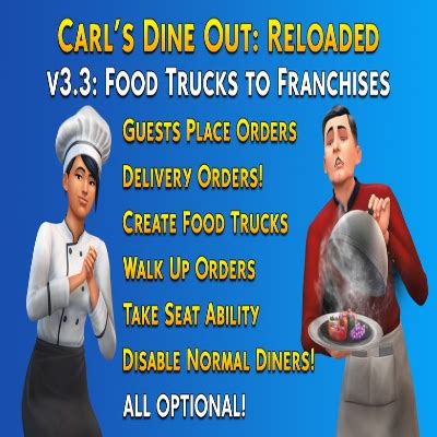 carl_dineout_reloaded|Dine Out Reloaded Public and Patreon V3.03 by Carl's  .